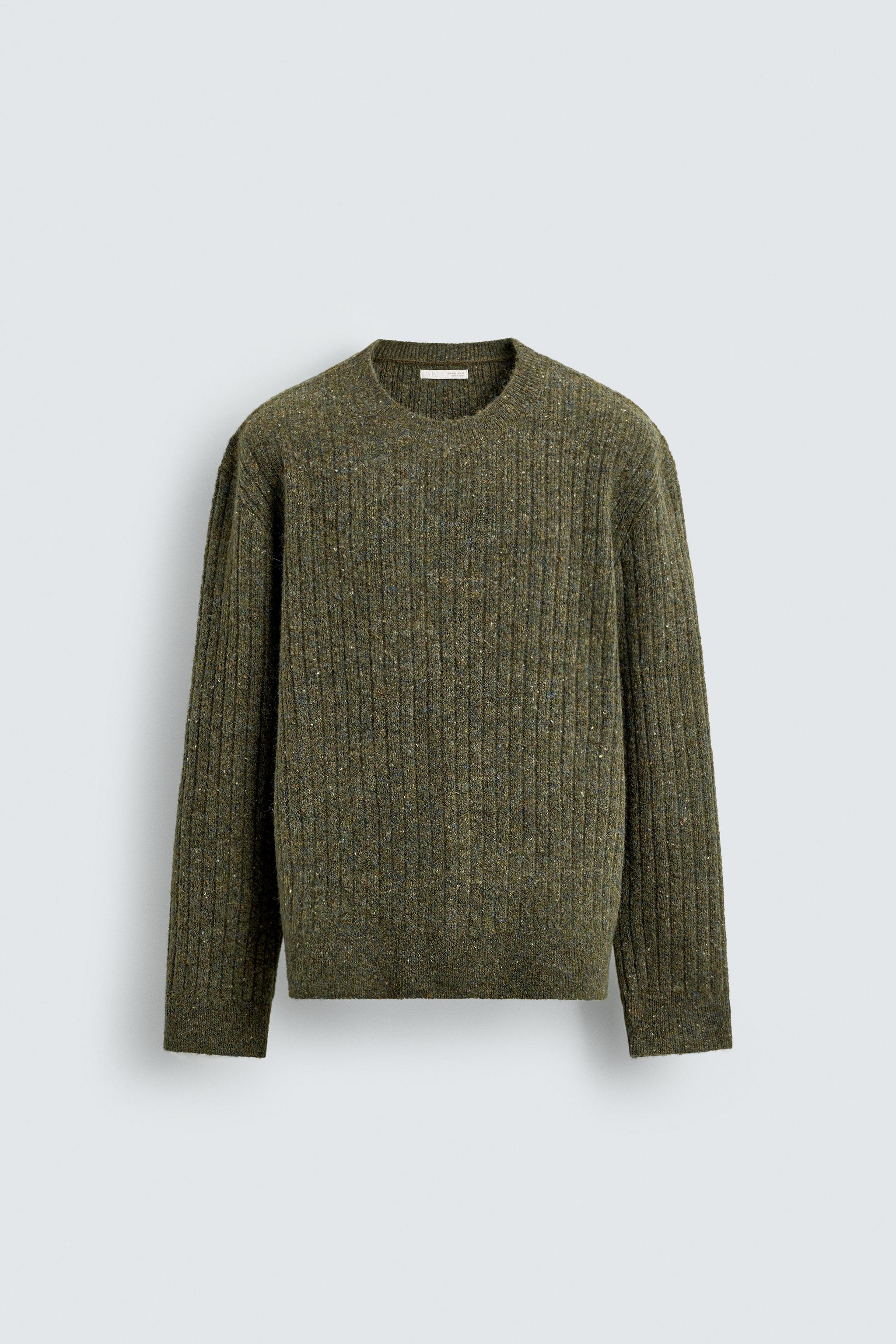 RIBBED BUTTONED JUMPER